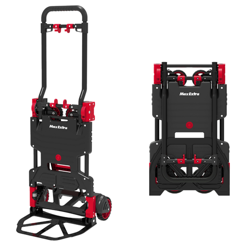 FW90TP 66/136Kg 2'si 1 Arada Katlanır Paket Taşıma Arabası