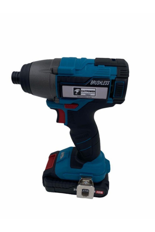 Cat Power 5159 Darbeli Kömürsüz Şarjlı Matkap 20 Volt