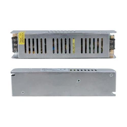 12 Volt 10 Amper 120 Watt Slim Metal Kasa Adaptör 190x48x38mm