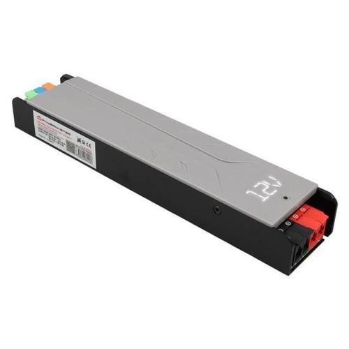 Volt 11 Amper 400 Watt Metal Kasa Kademeli Adaptör Voltaj Göstergeli 238x51x30mm