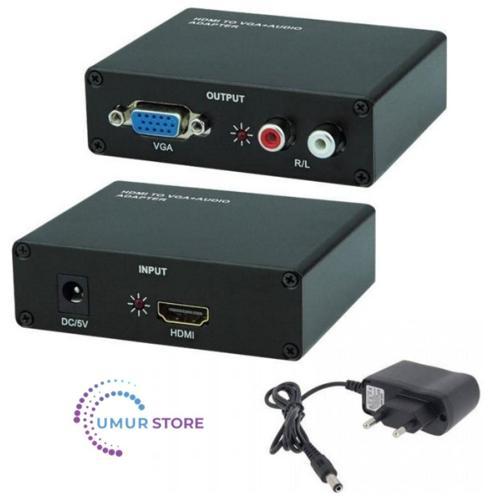 Elektrikli HDMI VGA Çevirici Aktif HDMI VGA Çevirici