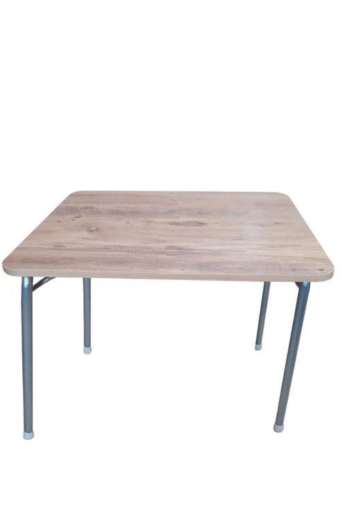 Pratik Katlanır Ayak Mutfak Yemek Masası Balkon Ders Çalışma Piknik Masa 60X80Cm Ceviz