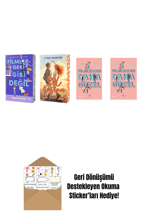 Artemis Yayınları Lynn Painter 4 Kitap Set + Okuma Sticker'Ları