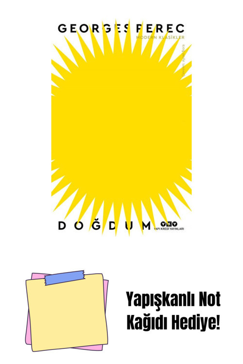 Yapı Kredi Yayınları Doğdum + Yapışkanlı Not Kağıdı