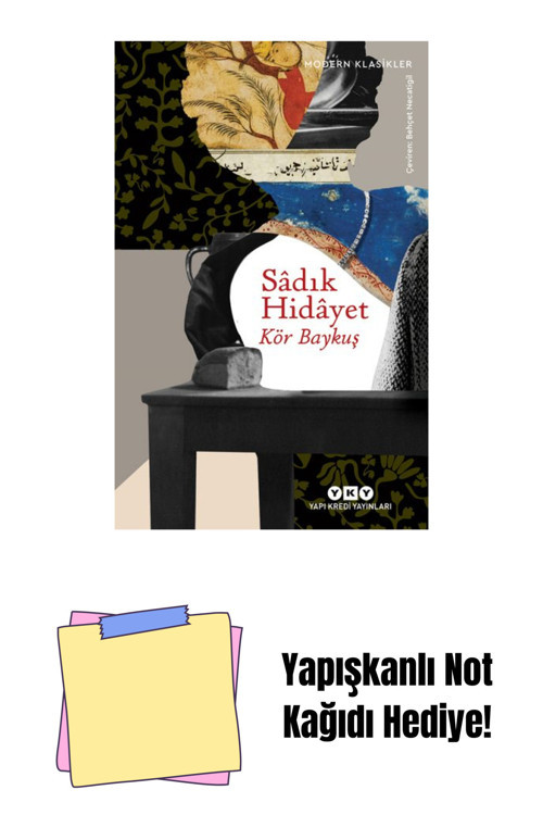 Yapı Kredi Yayınları Kör Baykuş + Yapışkanlı Not Kağıdı