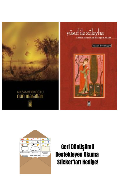 Timaş Yayınları Nazan Bekiroğlu 2 Kitap Seti + Okuma Sticker'Ları
