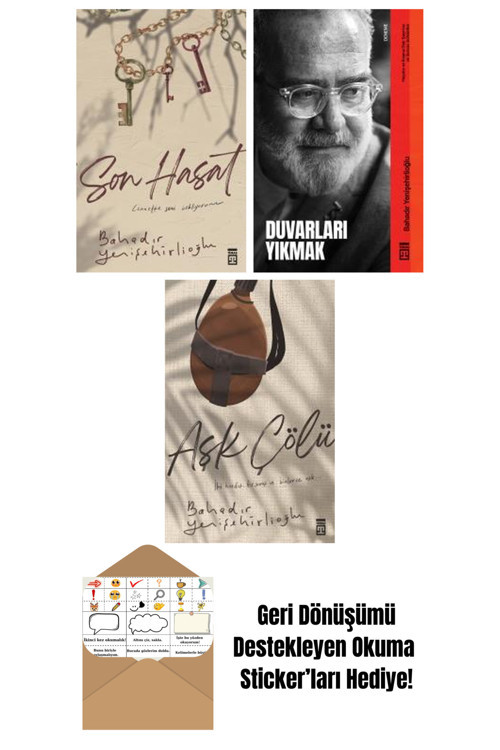 Timaş Yayınları Bahadır Yenişehirlioğlu 3 Kitap Seti + Okuma Sticker'Ları