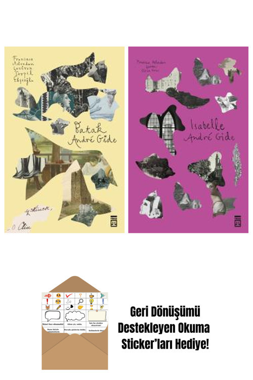 Timaş Yayınları André Gide 2 Kitap Seti + Okuma Sticker'Ları