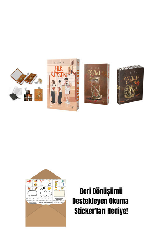 Artemis Yayınları R. İdeli 4 Kitap Set + Okuma Sticker'Ları