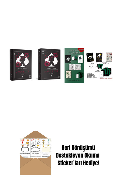 Artemis Yayınları Dilara Pamuk 4 Kitap Set + Okuma Sticker'Ları