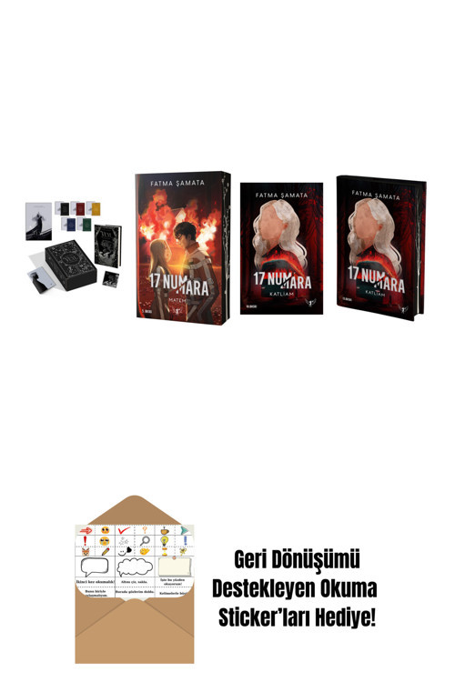 Artemis Yayınları Fatma Şamata 4 Kitap Set + Okuma Sticker'Ları