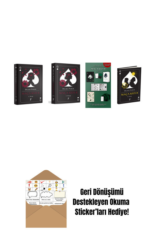 Artemis Yayınları Dilara Pamuk 4 Kitap Set + Okuma Sticker'Ları