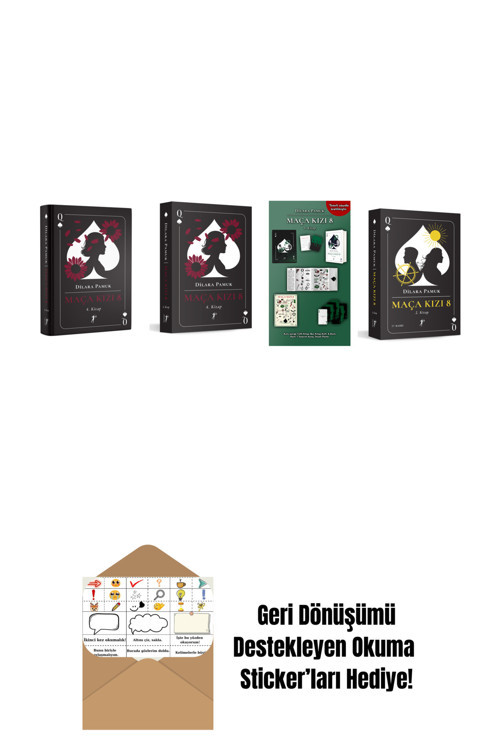 Artemis Yayınları Dilara Pamuk 4 Kitap Set + Okuma Sticker'Ları