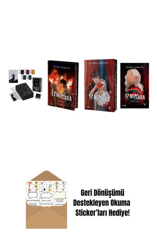 Artemis Yayınları Fatma Şamata 4 Kitap Set + Okuma Sticker'Ları