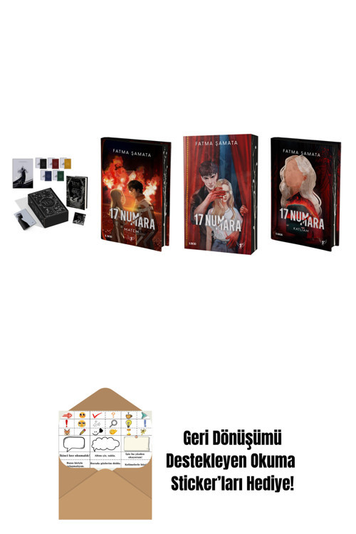 Artemis Yayınları Fatma Şamata 4 Kitap Set + Okuma Sticker'Ları