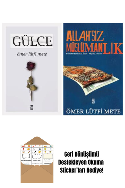 Timaş Yayınları Ömer Lütfi Mete 2 Kitap Seti + Okuma Sticker'Ları