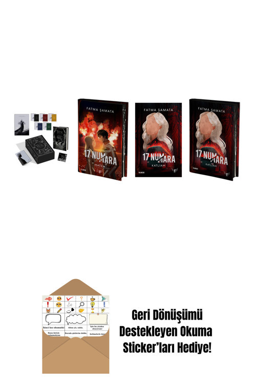Artemis Yayınları Fatma Şamata 4 Kitap Set + Okuma Sticker'Ları