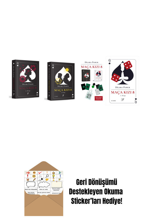 Artemis Yayınları Dilara Pamuk 4 Kitap Set + Okuma Sticker'Ları