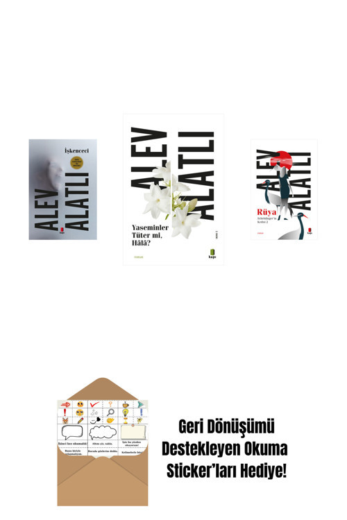 Everest Yayınları İşkenceci + Yaseminler Tüter Mi Hâlâ? + Schrödinger’İn Kedisi 2 - Rüya + Okuma Sticker'Ları