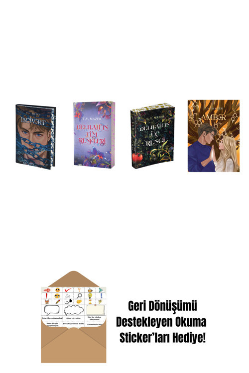Artemis Yayınları T. Y. Mazer 4 Kitap Set + Okuma Sticker'Ları