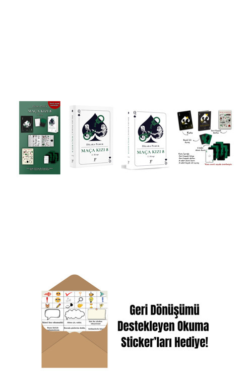 Artemis Yayınları Dilara Pamuk 4 Kitap Set + Okuma Sticker'Ları