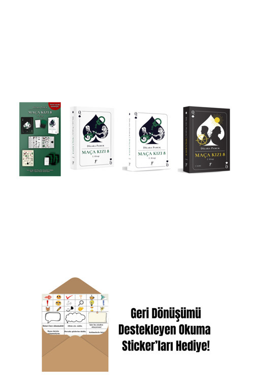 Artemis Yayınları Dilara Pamuk 4 Kitap Set + Okuma Sticker'Ları