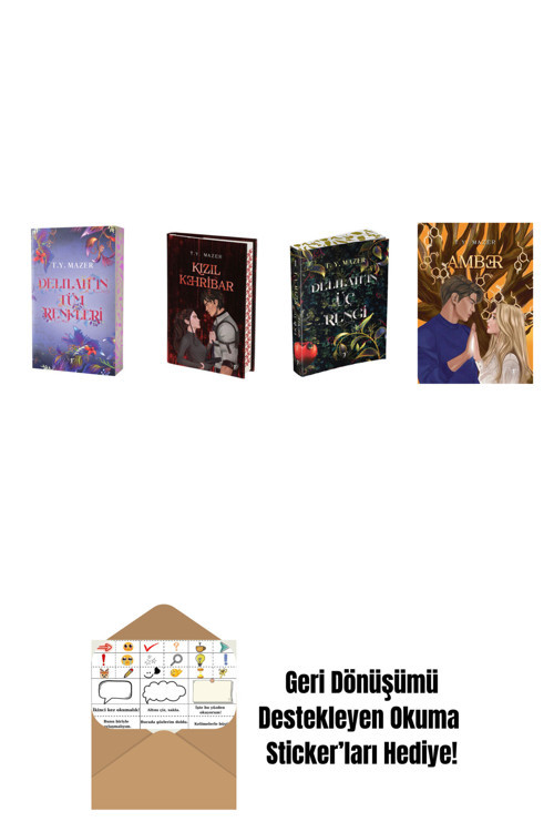 Artemis Yayınları T. Y. Mazer 4 Kitap Set + Okuma Sticker'Ları