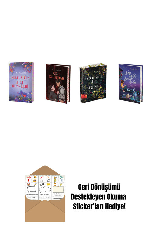 Artemis Yayınları T. Y. Mazer 4 Kitap Set + Okuma Sticker'Ları