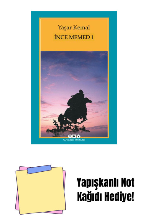 Yapı Kredi Yayınları İnce Memed 1 + Yapışkanlı Not Kağıdı