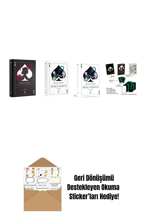 Artemis Yayınları Dilara Pamuk 4 Kitap Set + Okuma Sticker'Ları