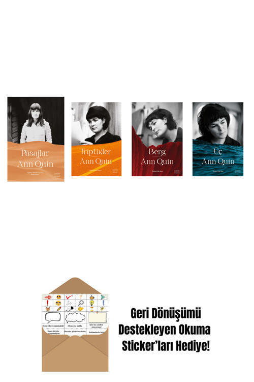 Everest Yayınları Ann Quin 4 Kitap Set + Okuma Sticker'Ları