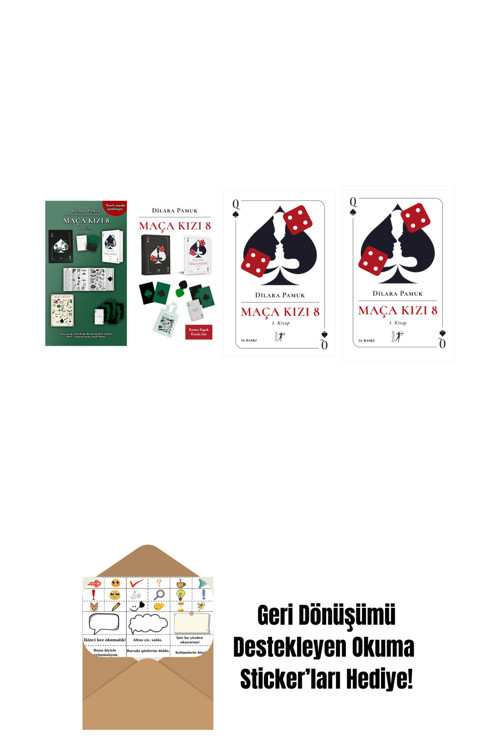 Artemis Yayınları Dilara Pamuk 4 Kitap Set + Okuma Sticker'Ları