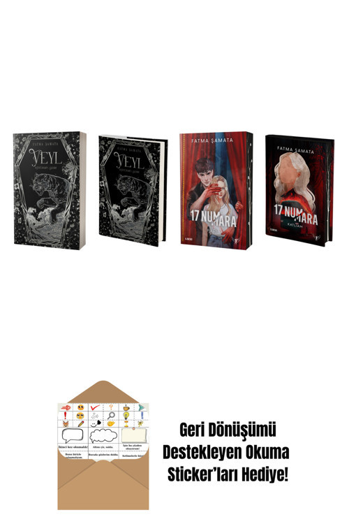 Artemis Yayınları Fatma Şamata 4 Kitap Set + Okuma Sticker'Ları