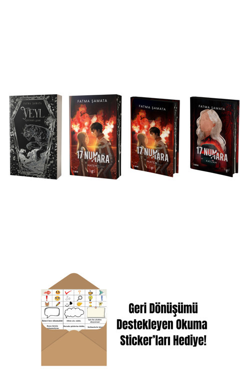 Artemis Yayınları Fatma Şamata 4 Kitap Set + Okuma Sticker'Ları
