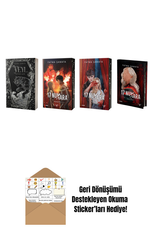 Artemis Yayınları Fatma Şamata 4 Kitap Set + Okuma Sticker'Ları
