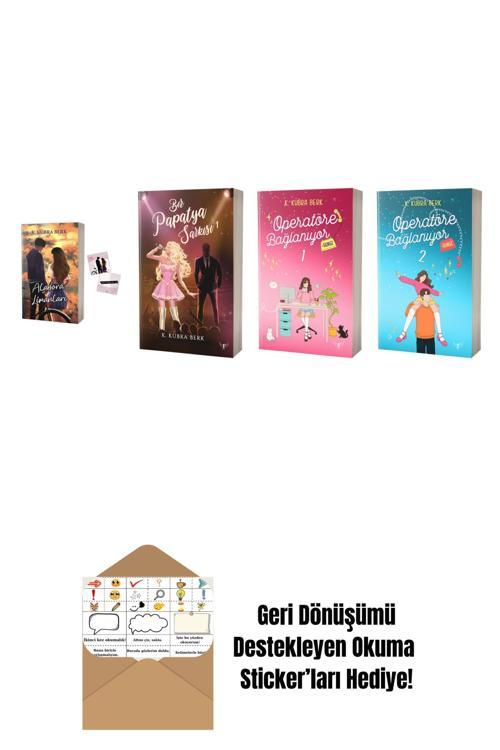Artemis Yayınları K. Kübra Berk 4 Kitap Set + Okuma Sticker'Ları