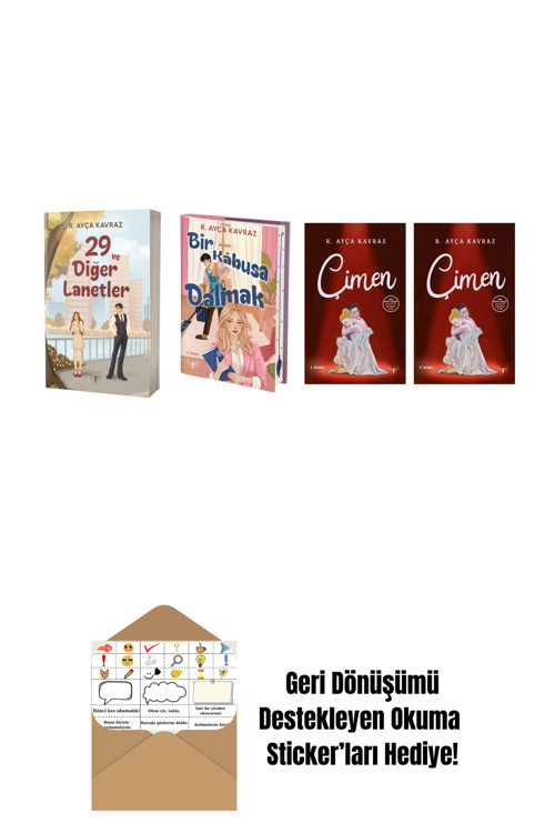 Artemis Yayınları R. Ayça Kavraz 4 Kitap Set + Okuma Sticker'Ları