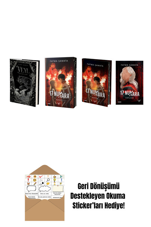 Artemis Yayınları Fatma Şamata 4 Kitap Set + Okuma Sticker'Ları