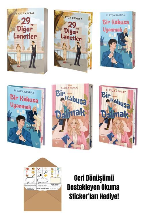 Artemis Yayınları R. Ayça Kavraz 6 Kitap Set + Okuma Sticker'Ları