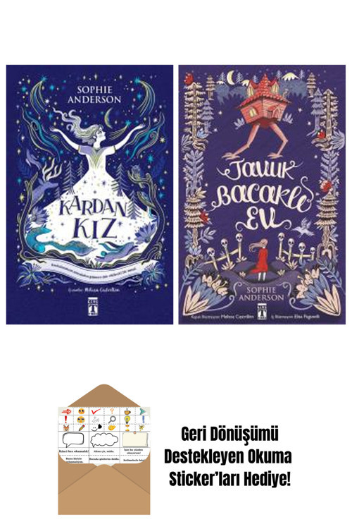 Timaş Yayınları Sophie Anderson 2 Kitap Seti + Okuma Sticker'Ları