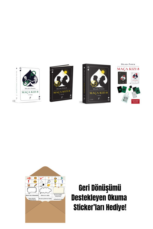 Artemis Yayınları Dilara Pamuk 4 Kitap Set + Okuma Sticker'Ları