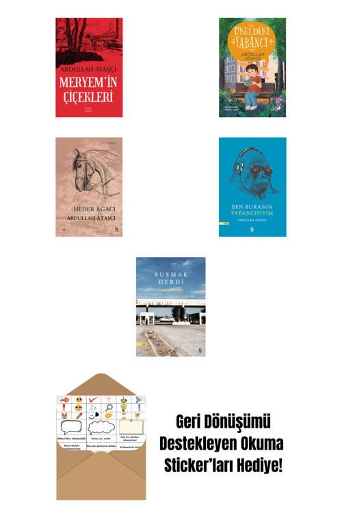 Everest Yayınları Abdullah Ataşçı 5 Kitap Set + Okuma Sticker'Ları