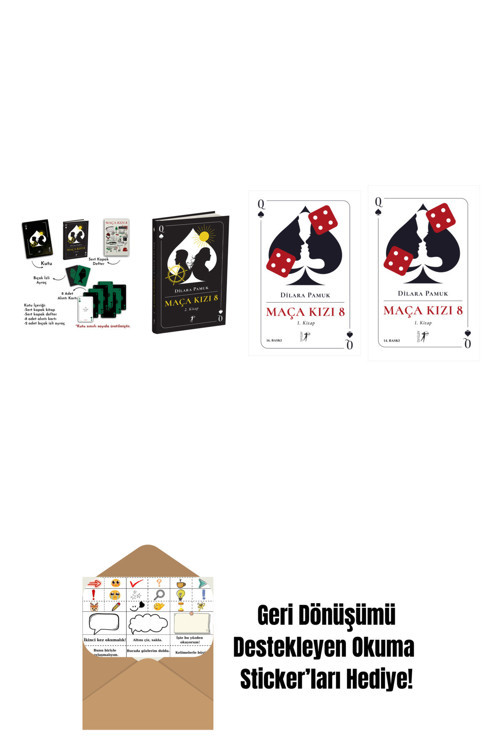 Artemis Yayınları Dilara Pamuk 4 Kitap Set + Okuma Sticker'Ları
