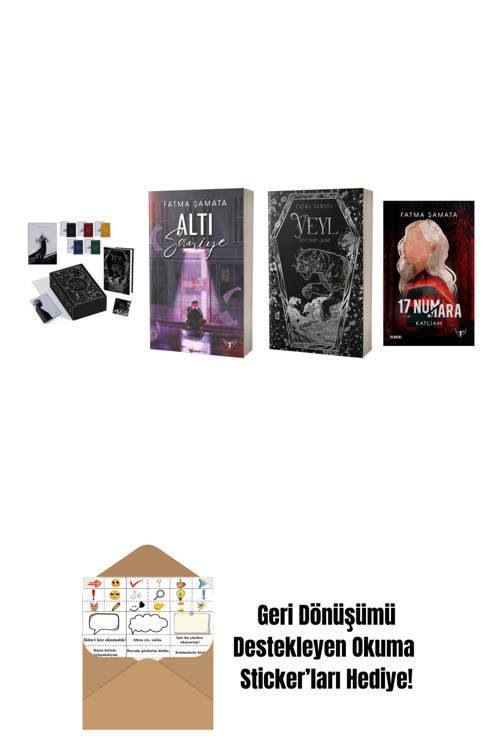 Artemis Yayınları Fatma Şamata 4 Kitap Set + Okuma Sticker'Ları