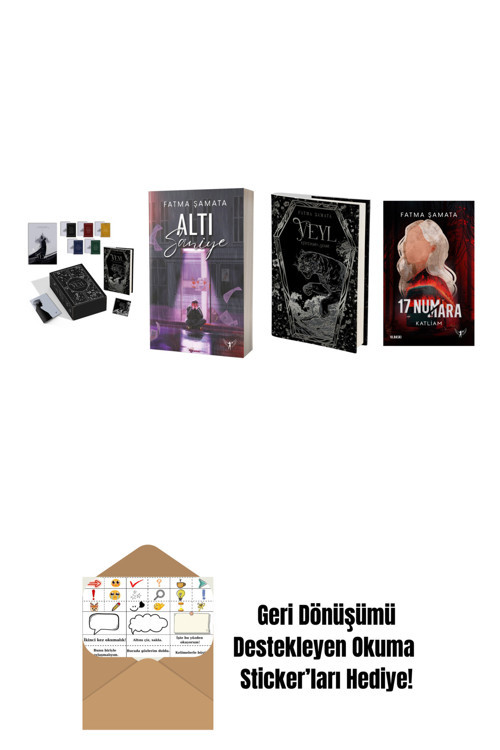 Artemis Yayınları Fatma Şamata 4 Kitap Set + Okuma Sticker'Ları