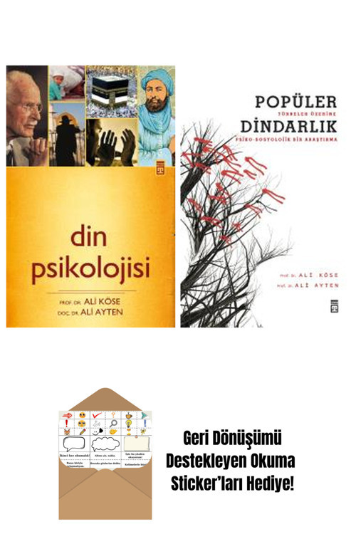 Timaş Yayınları Ali Ayten 2 Kitap Seti + Okuma Sticker'Ları