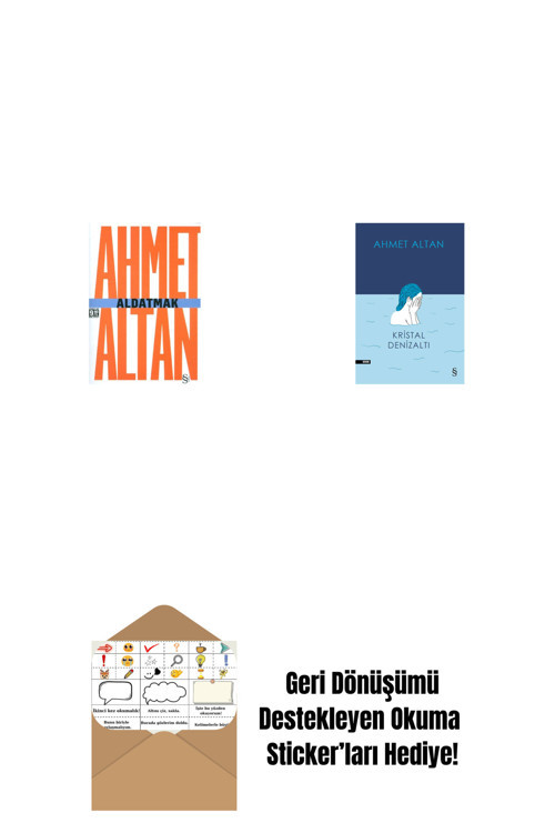 Everest Yayınları Aldatmak - Yalnızlığın Özel Tarihi (Cep Boy) + Kristal Denizaltı + Okuma Sticker'Ları