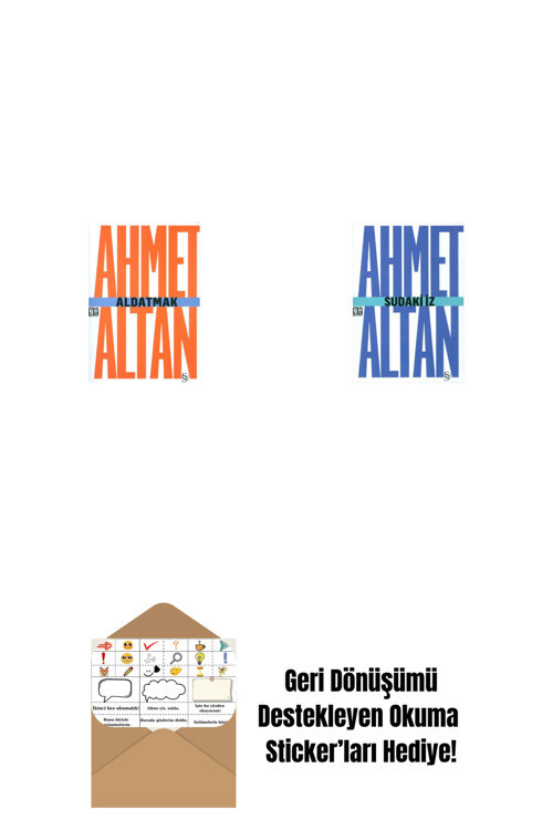 Everest Yayınları Aldatmak - Yalnızlığın Özel Tarihi (Cep Boy) + Sudaki İz (Cep Boy) + Okuma Sticker'Ları
