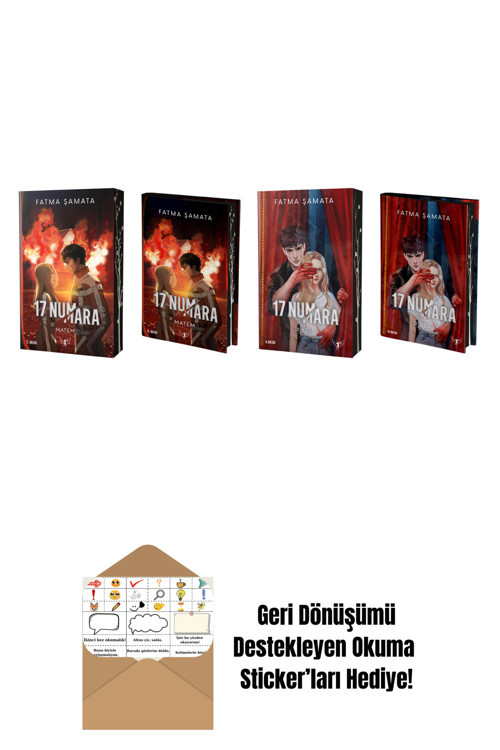 Artemis Yayınları Fatma Şamata 4 Kitap Set + Okuma Sticker'Ları