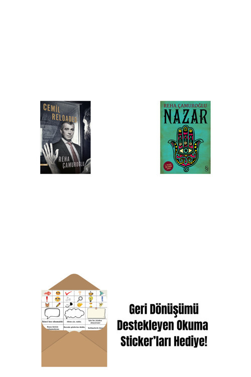 Everest Yayınları Cemil Reloaded + Nazar + Okuma Sticker'Ları